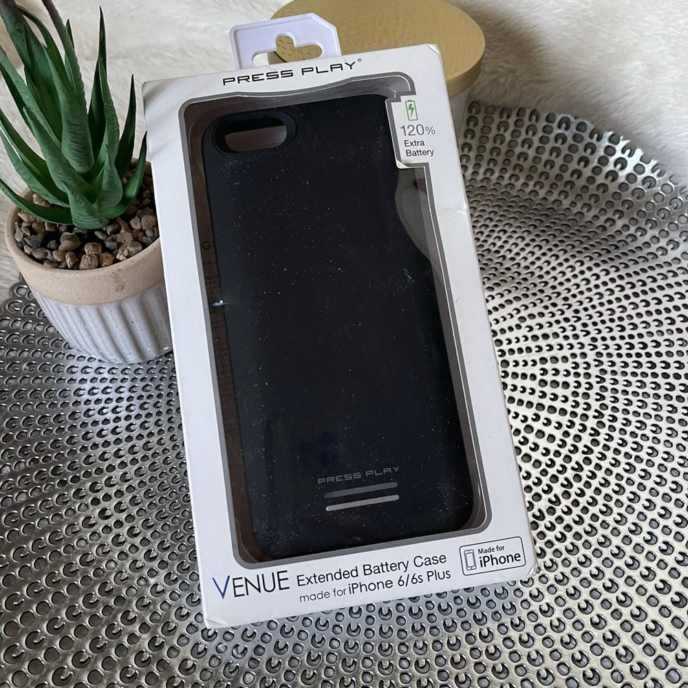COPY - PRESS PLAY Venue Battery Case for iPhone 6 6s plus